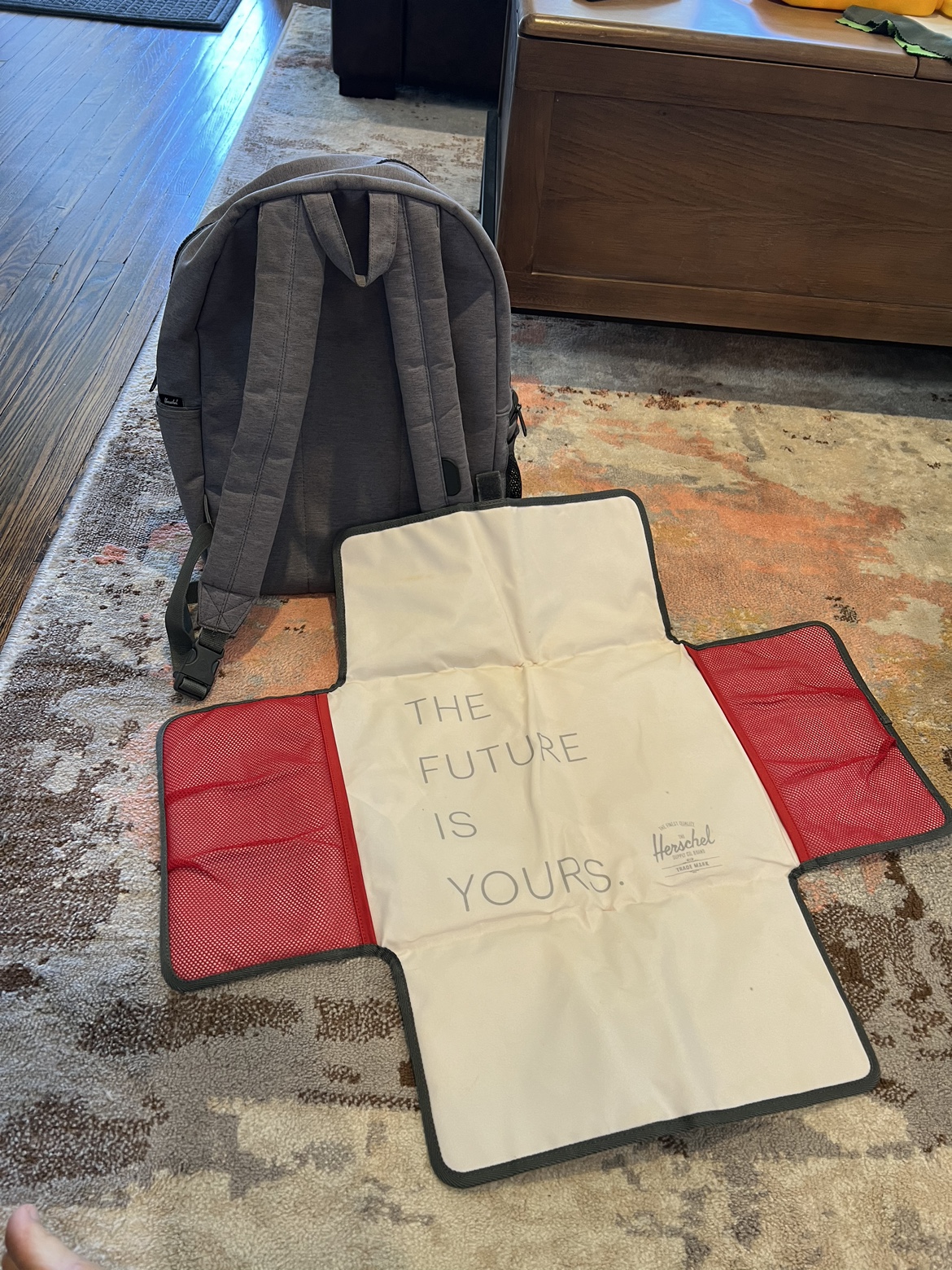 Herschel Supply Co. Grey Diaper Bag Backpack - photo 2