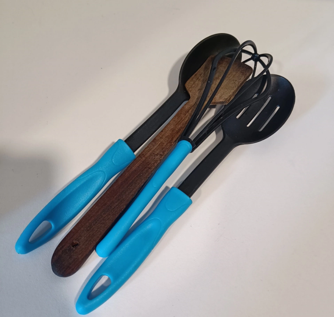 Stainless Steel Frying Pan + 3 Cooking spoons & 1 whisk - photo 3