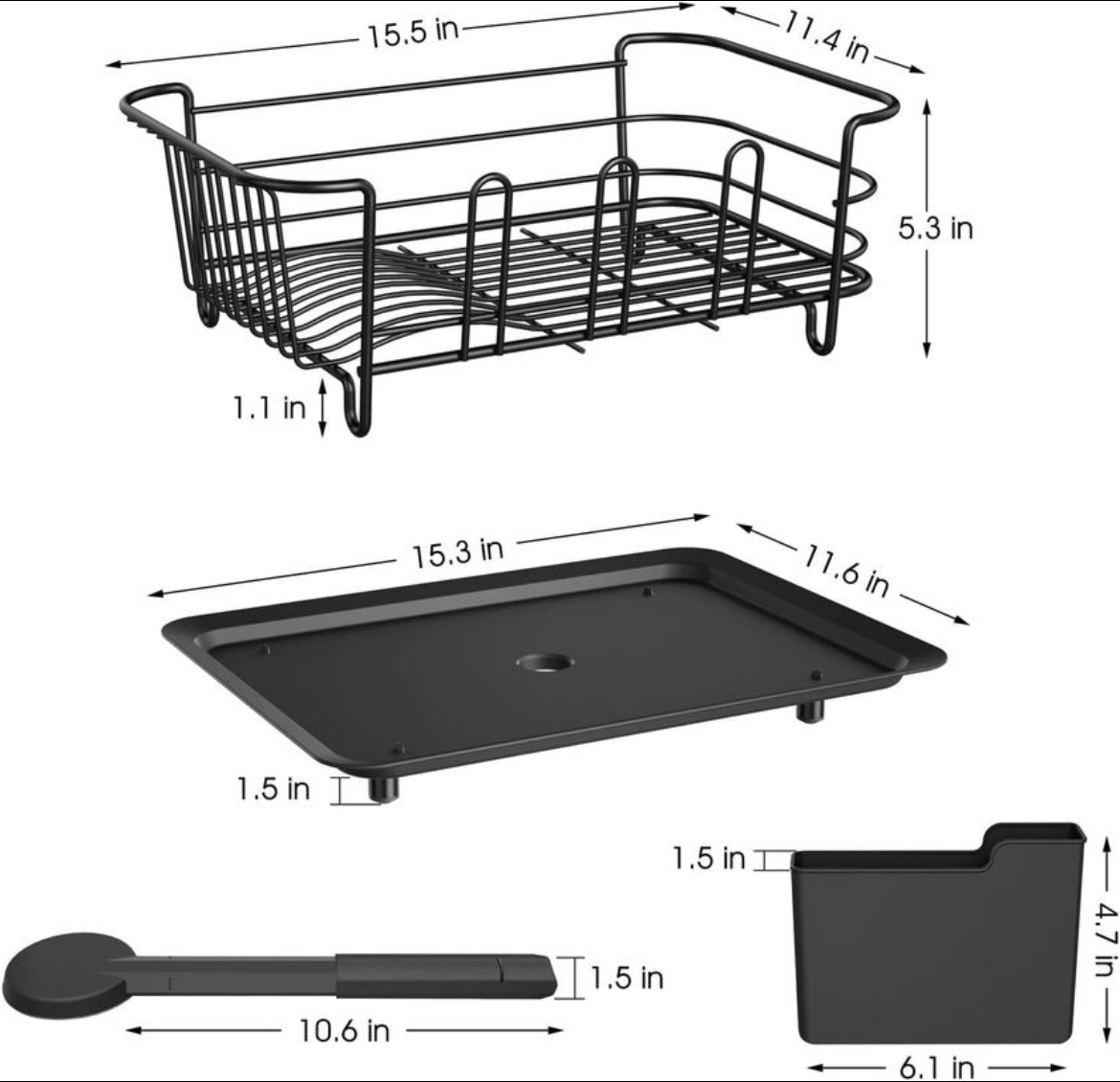 DISH DRYING RACK - photo 4