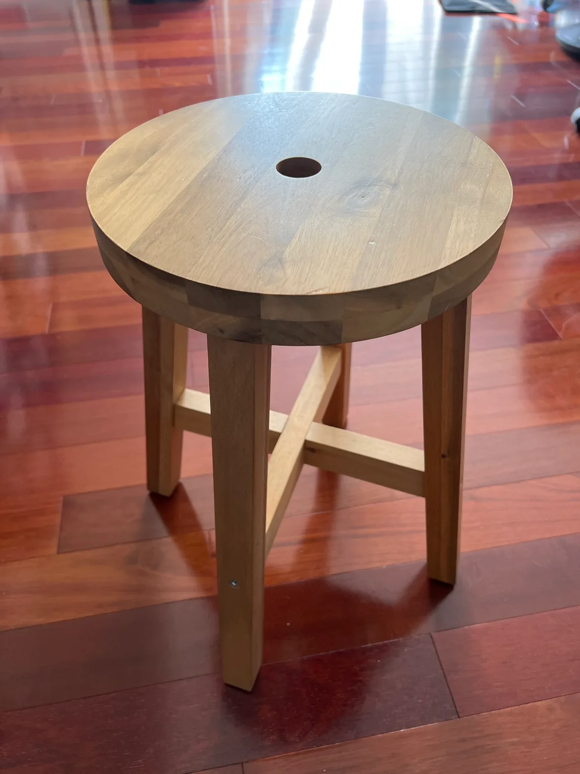 IKEA wooden Stool ❤️ thumbnail