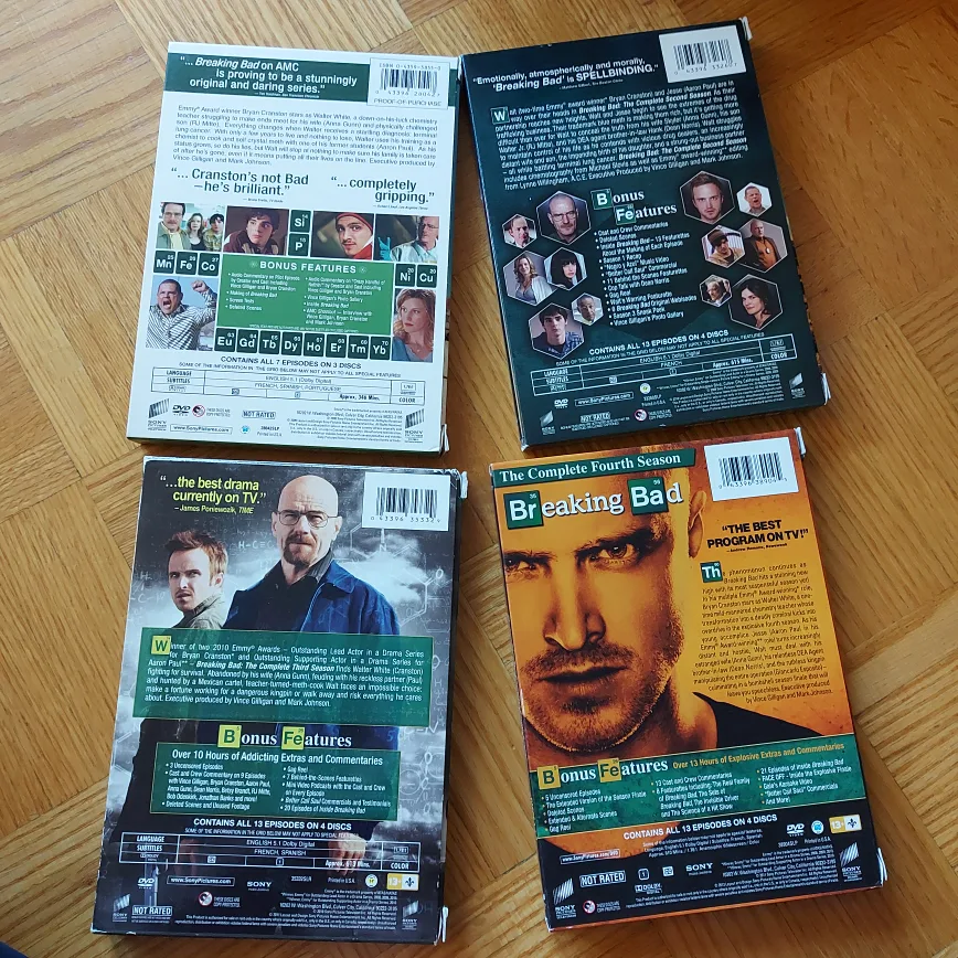 Breaking Bad - seasons 1 - 4 (DVD) image indicator(2)