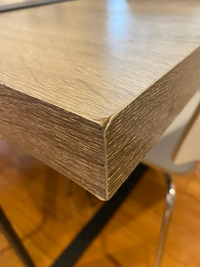 Dining Table with Black Metal Legs image indicator(4)