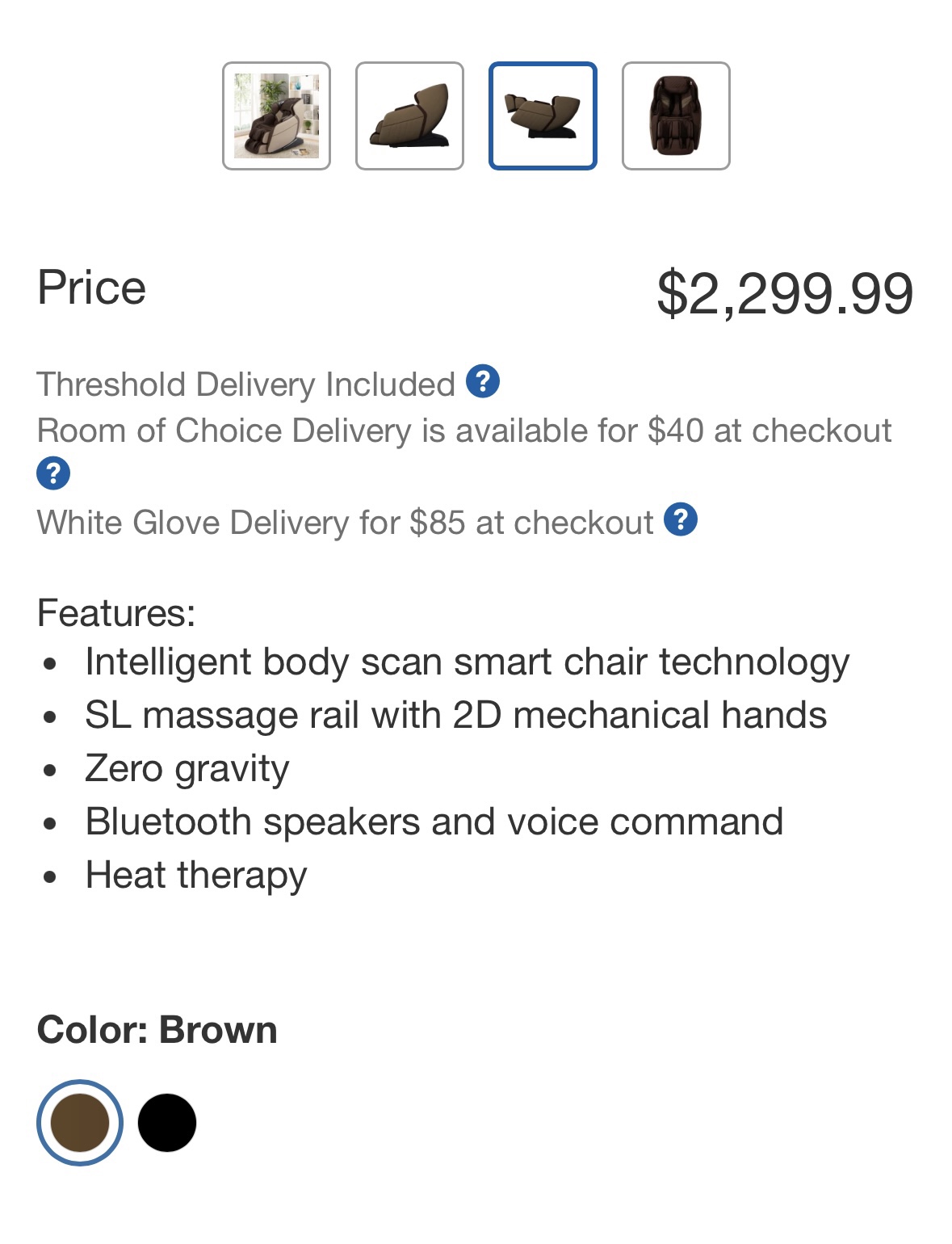 Massage chair - photo 3