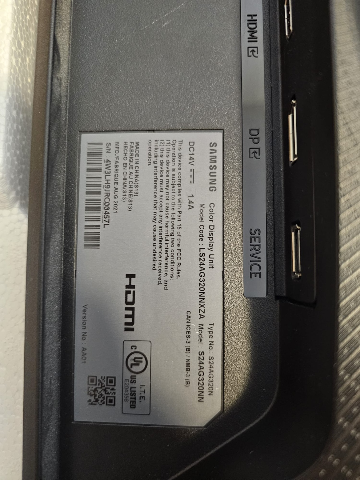 Samsung Odyssey G3 24" Monitor - photo 4
