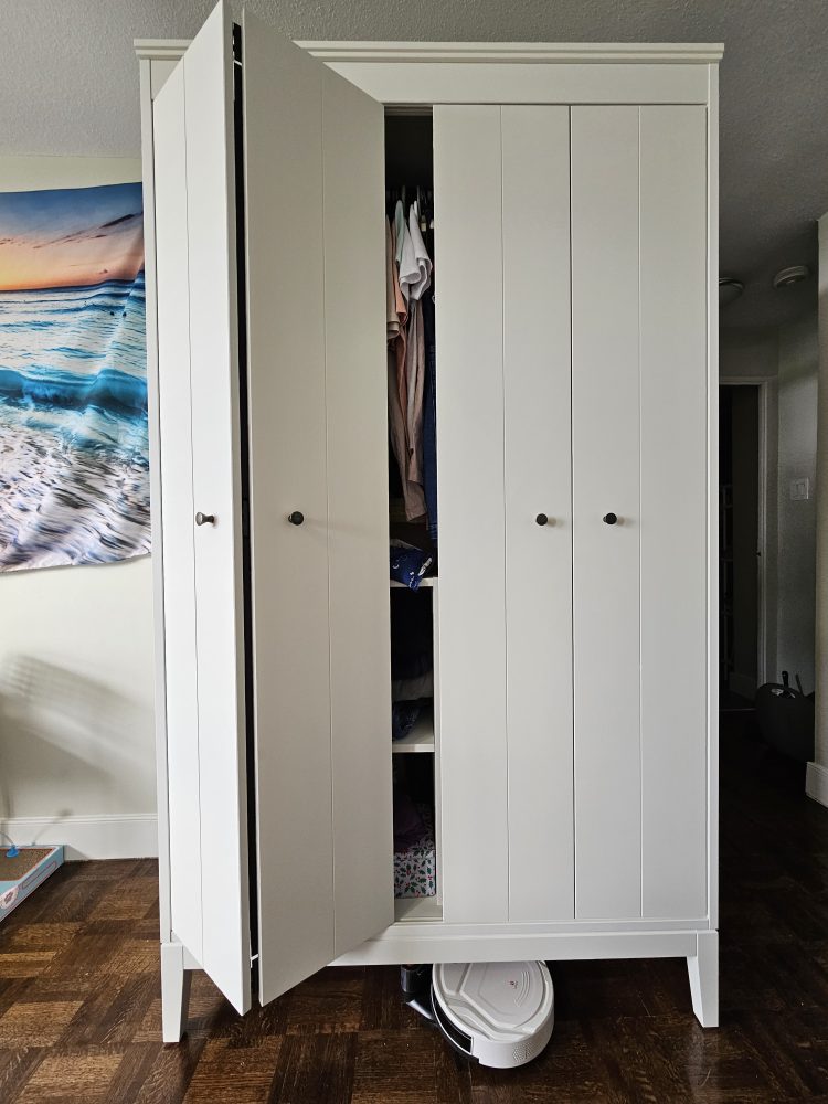 White Wardrobe Closet - photo 3