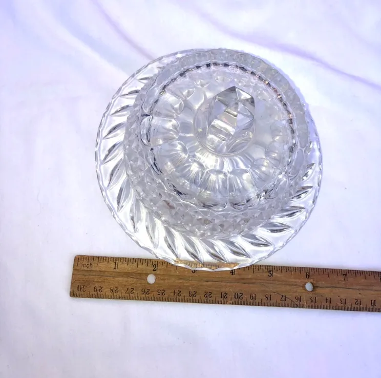 Crystal Round Butter Dish image indicator(7)