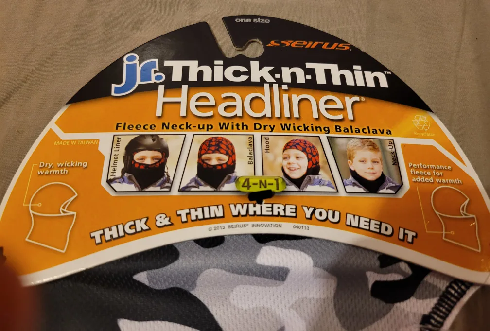 Jr. Thick-n-Thin Headliner Fleece Balaclava image indicator(3)
