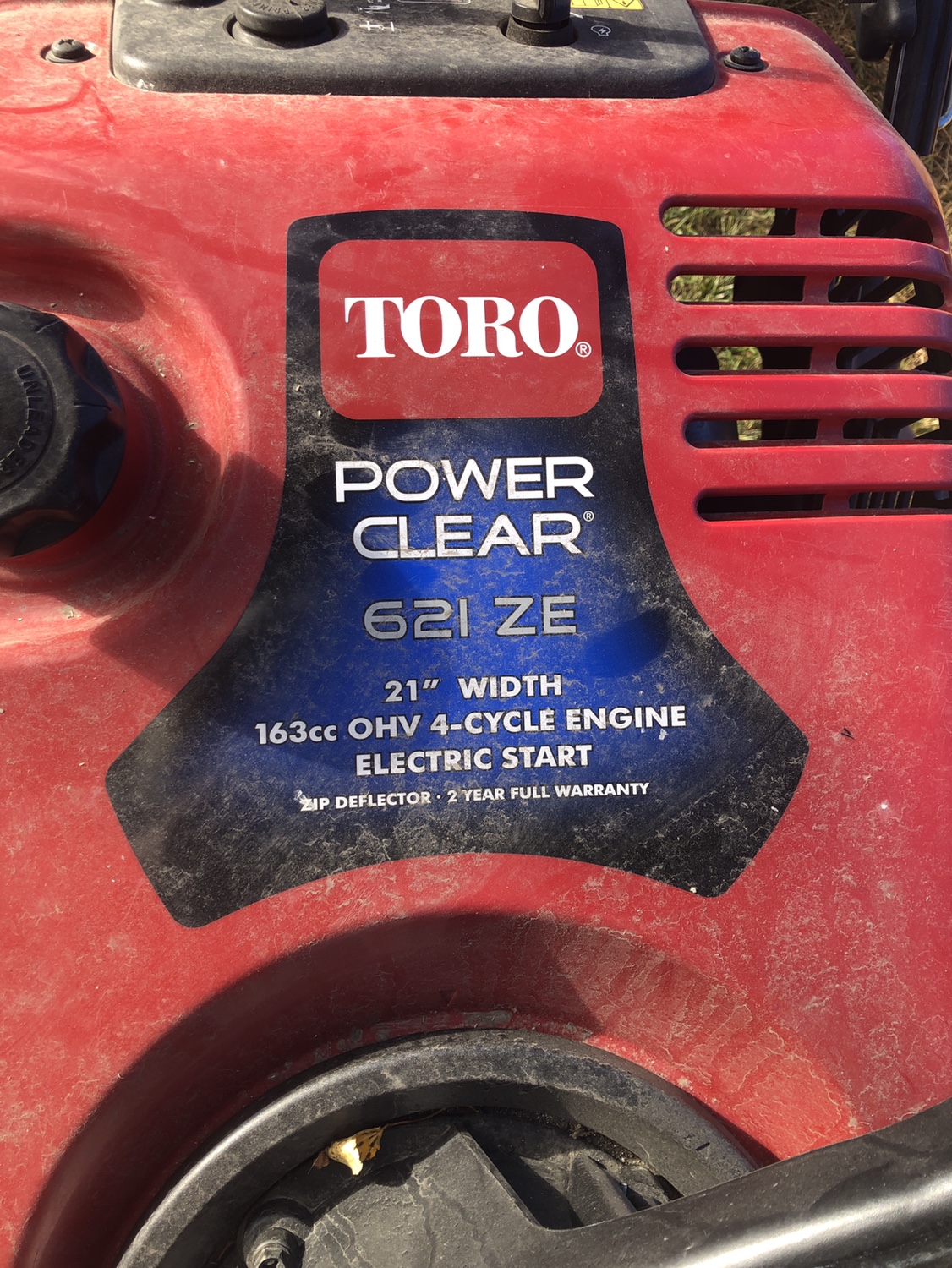 Toro Power Clear 621 ZE Snowblower