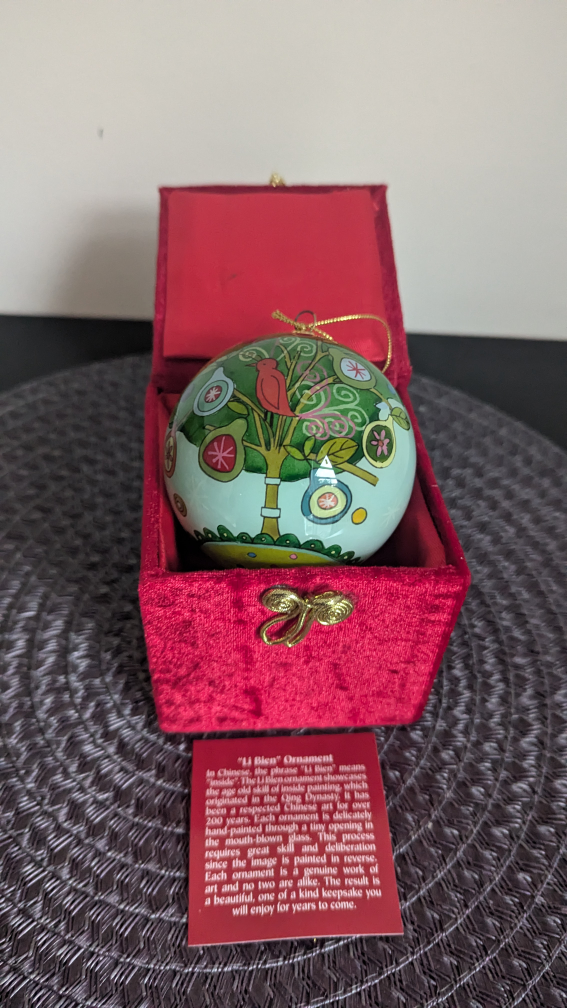 "Li Bien"  Partridge In A Pear Tree Ornament - photo 4