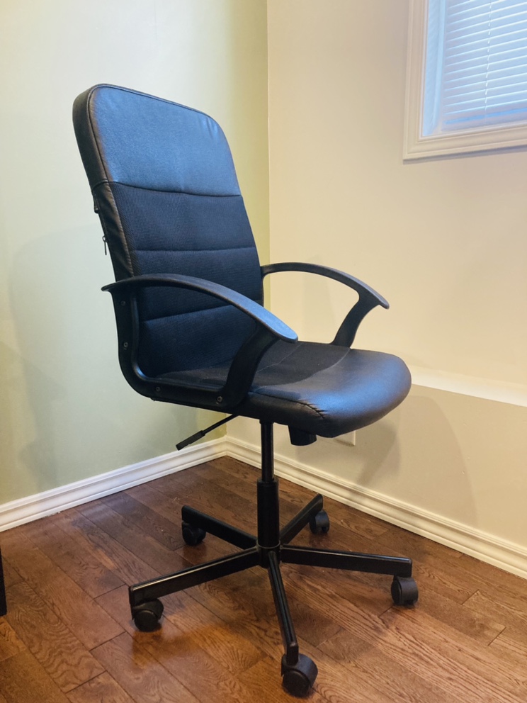 Ikea Black Office Chair - photo 2