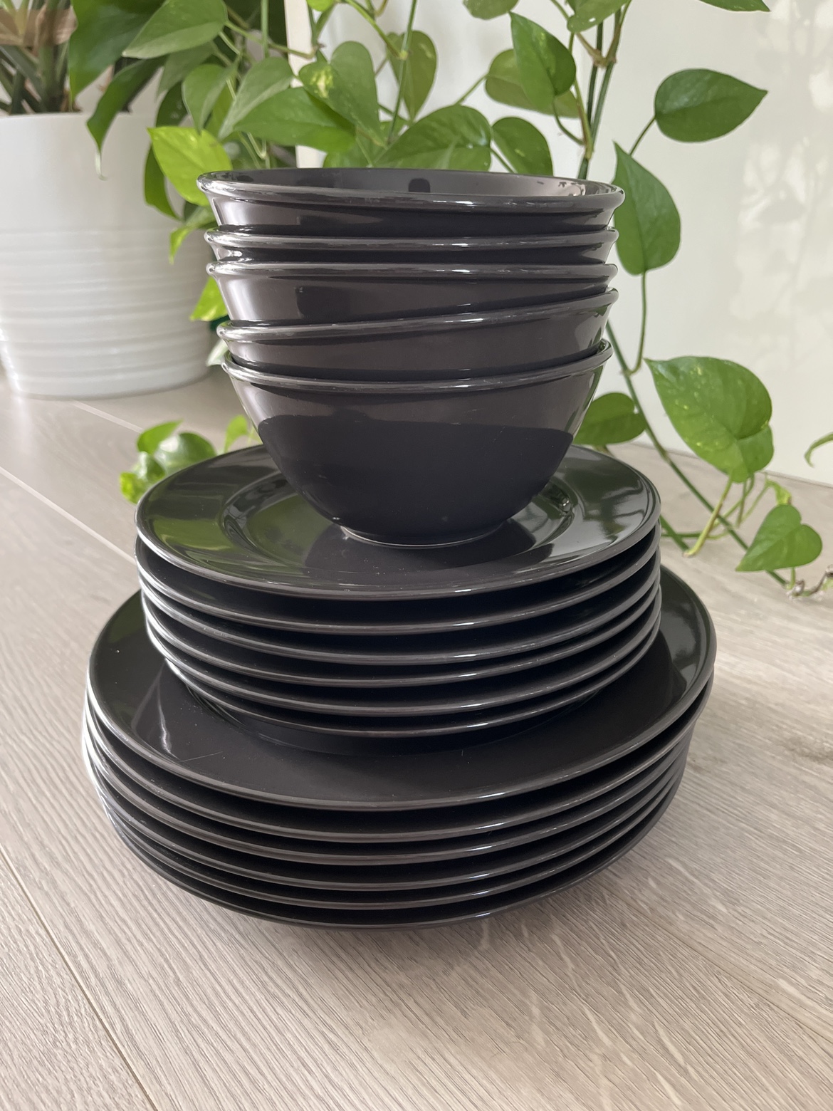 Set of Bowls and Plates