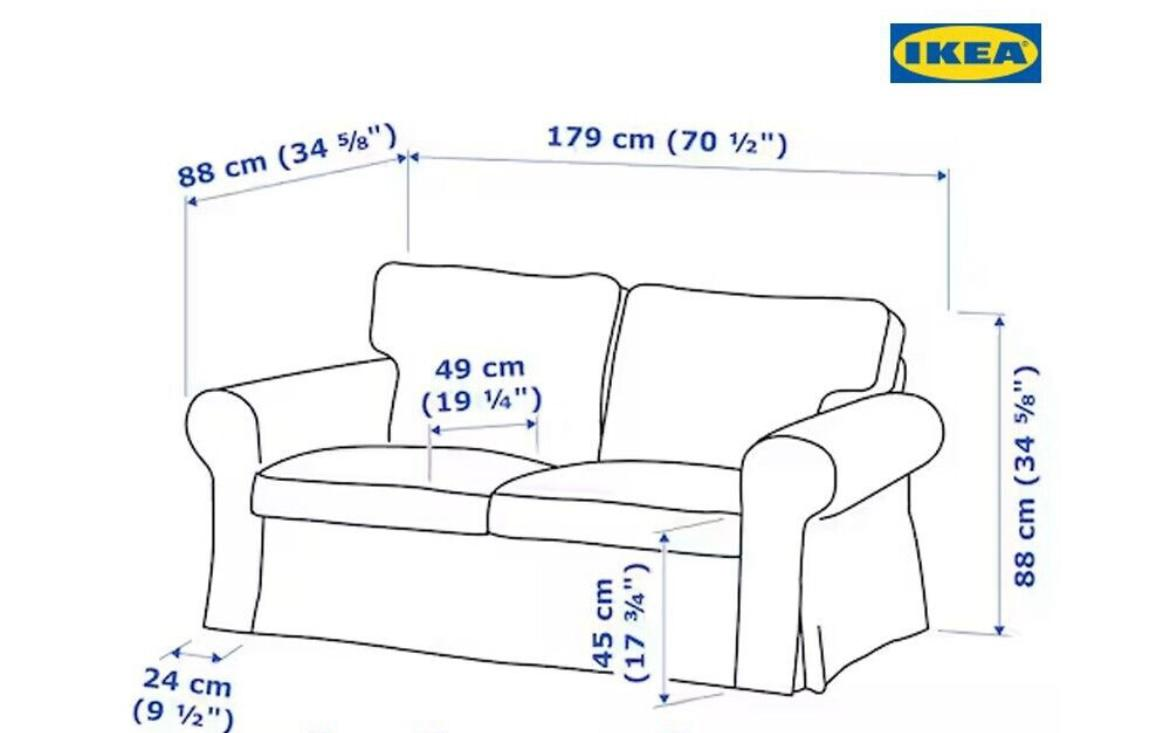 IKEA Ektorp Loveseat - photo 5