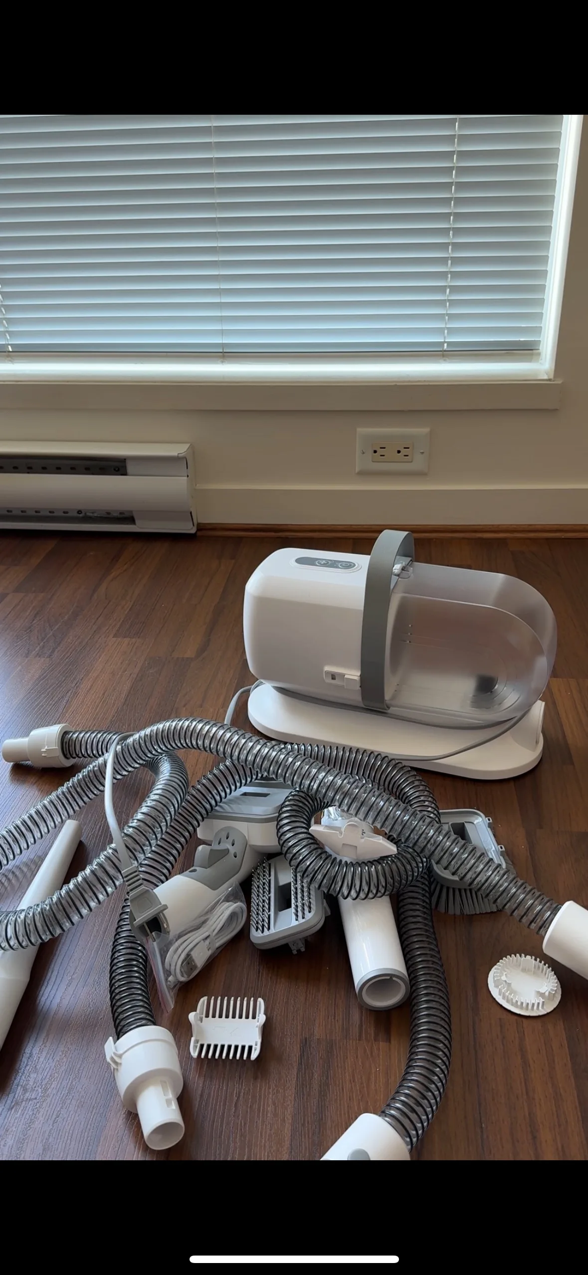 Pet grooming kit - trimmer, vacuum and hair Dryer thumbnail