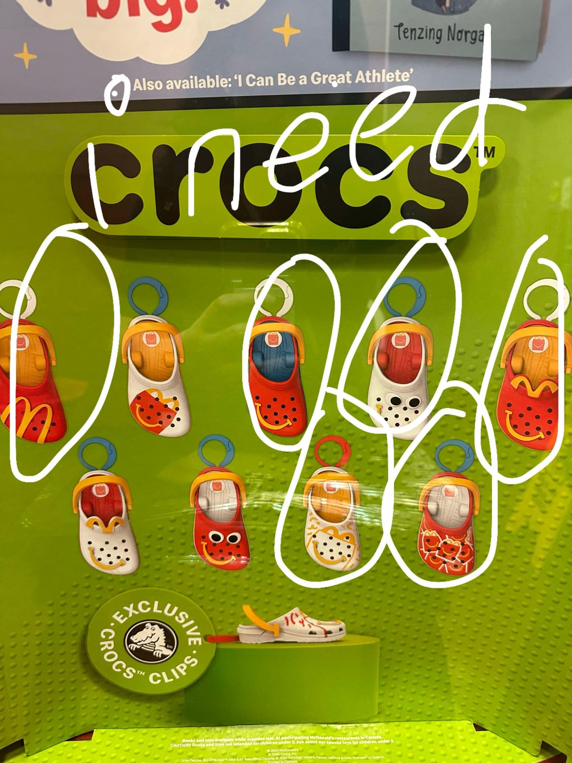 mcdonalds crocs trade/to sell - photo 2