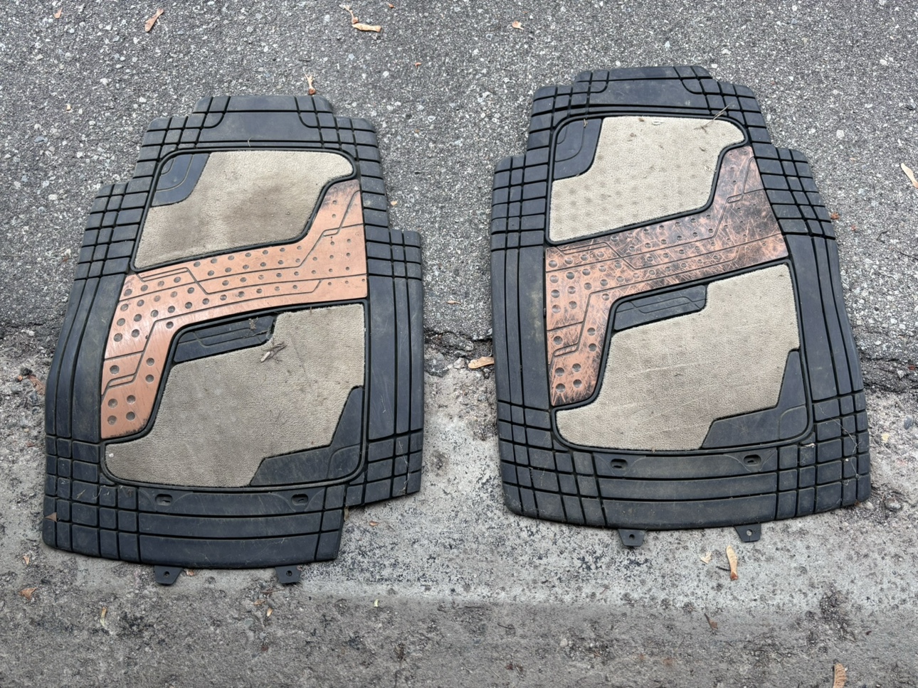 Set of 2 Car Floor Mats