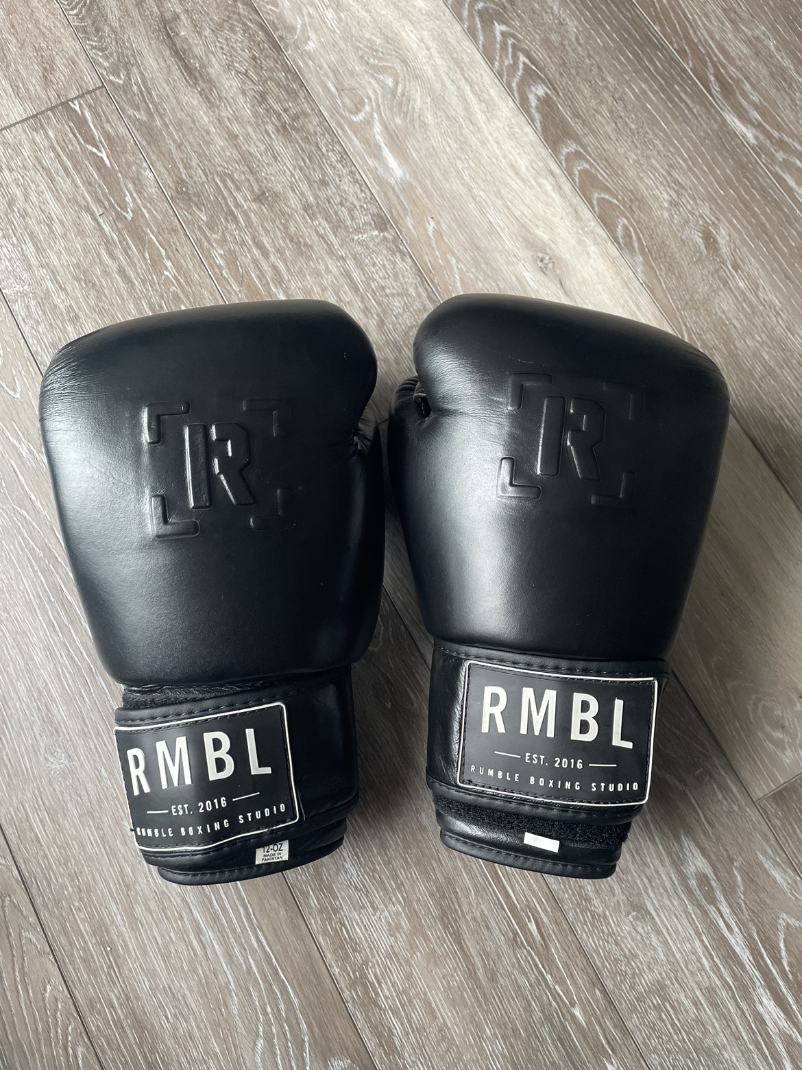 Rumble Boxing Studio Boxing Gloves