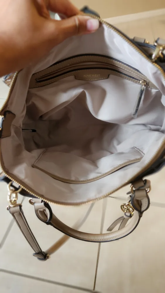 Nine West  Taupe Handbag / Purse image indicator(4)