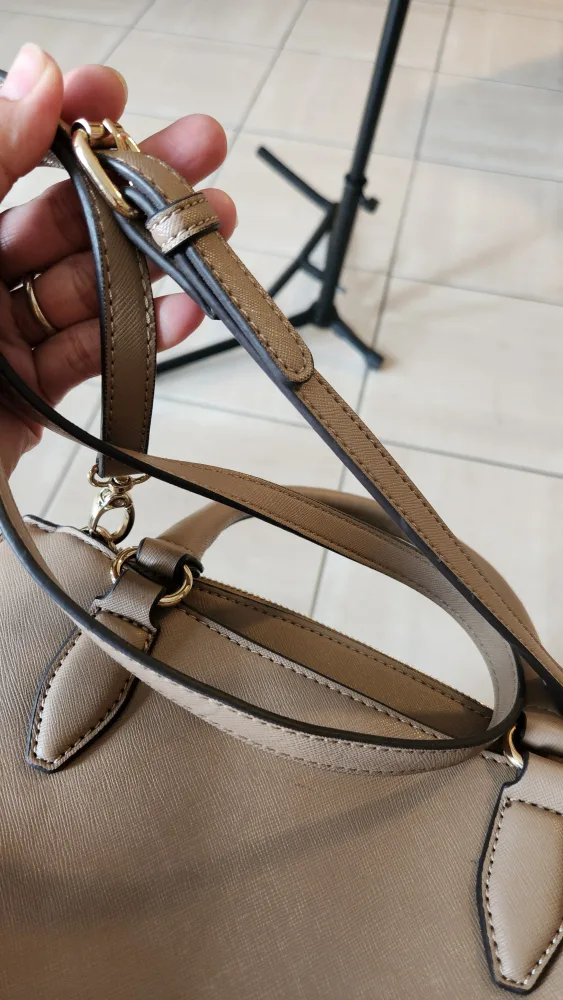 Nine West  Taupe Handbag / Purse image indicator(8)