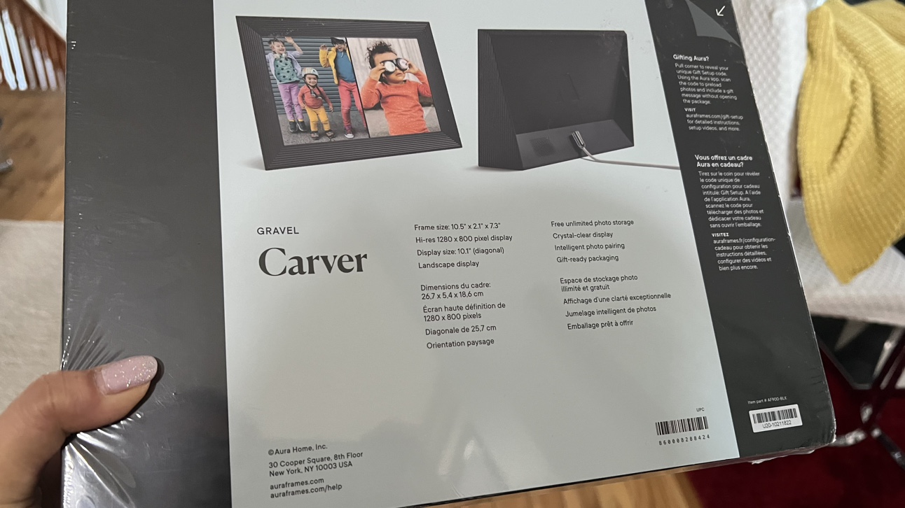 Aura Carver Digital Photo Frame - photo 2