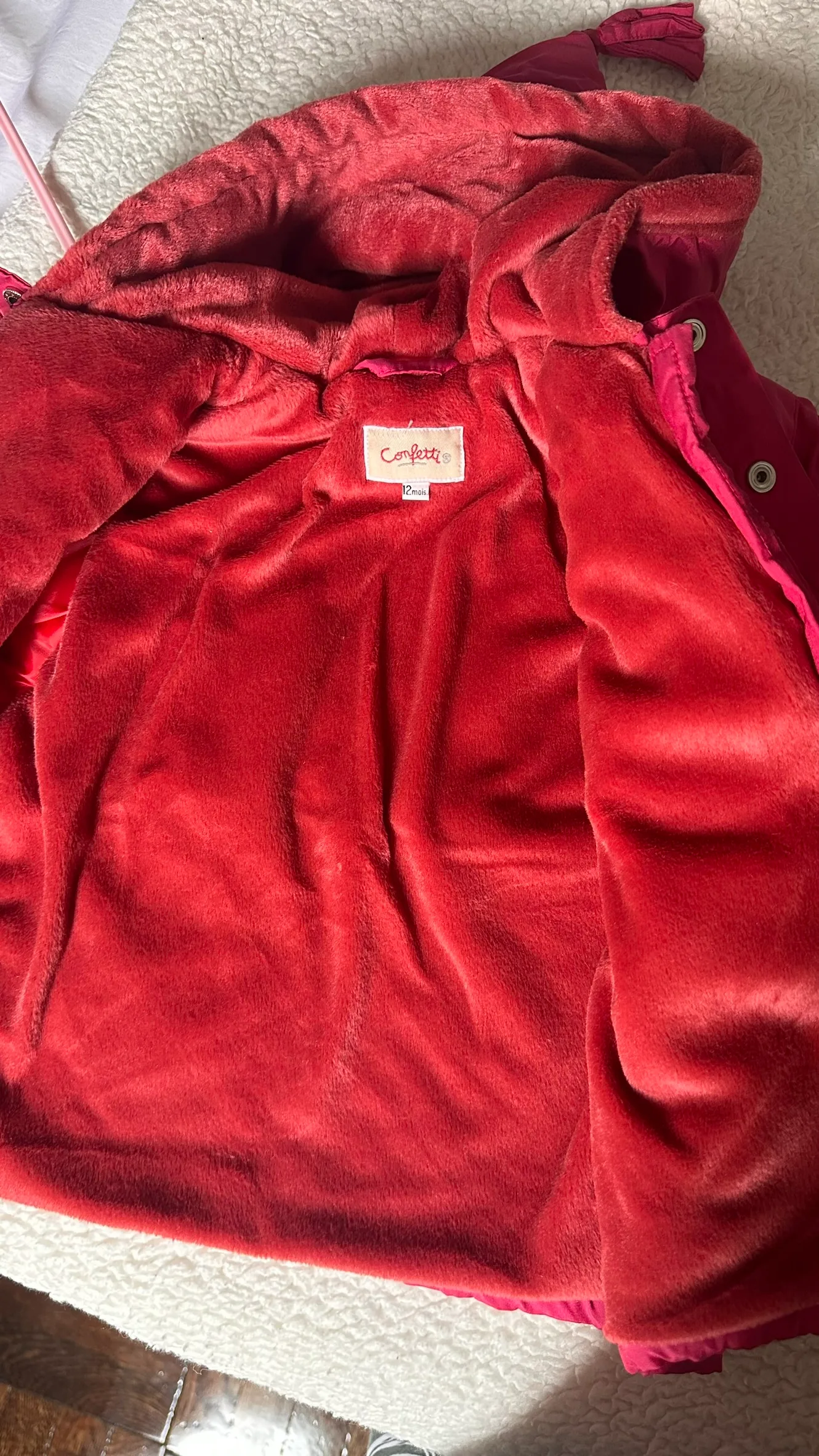 Fuchsia Pink Winter Jacket image indicator(4)