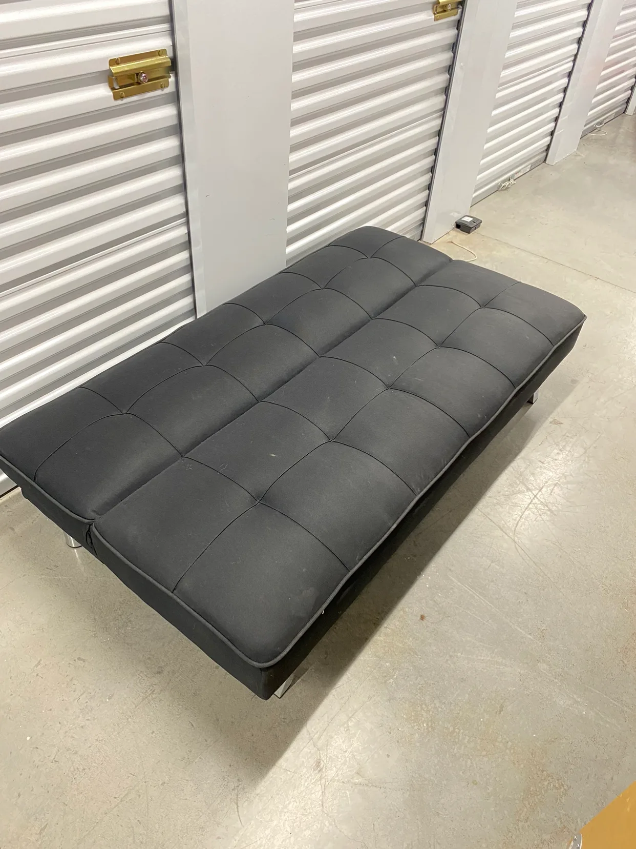 Black Futon Sofa Bed couch (delivery available) image indicator(5)