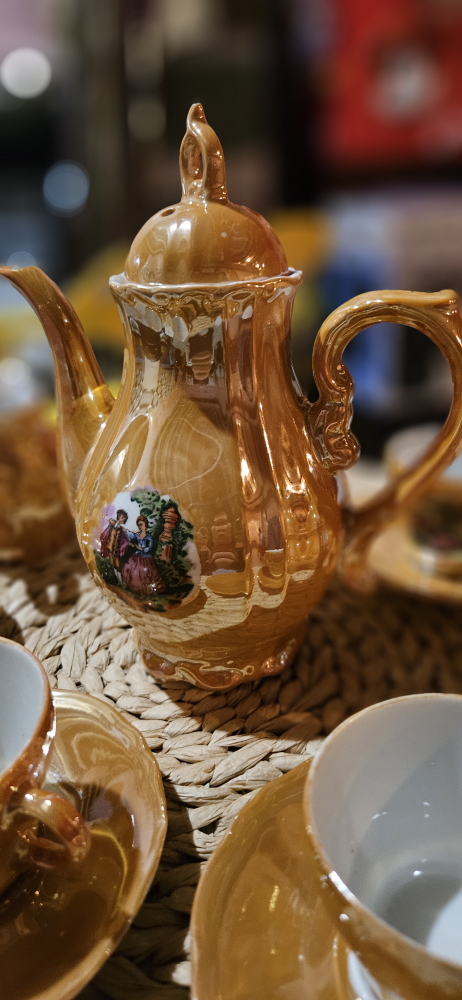 17 Piece Porcelain Coffee Set - photo 5