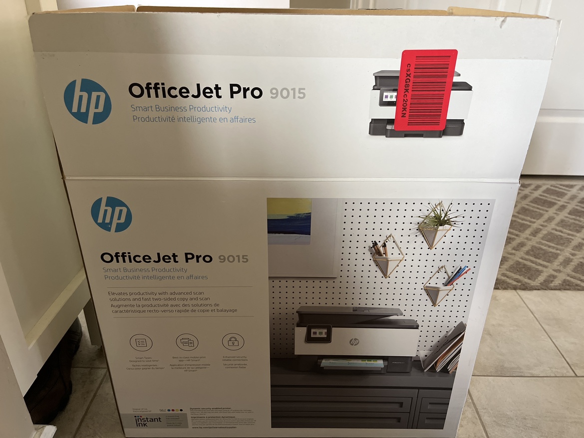 HP Officejet Pro 9015 Printer - photo 4