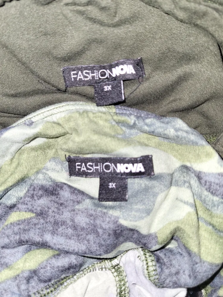 Fashion Nova plus size 3x biker shorts image indicator(3)