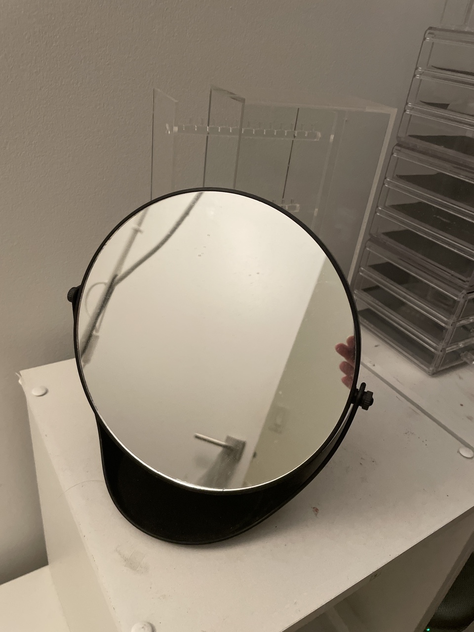 Black Vanity Mirror
