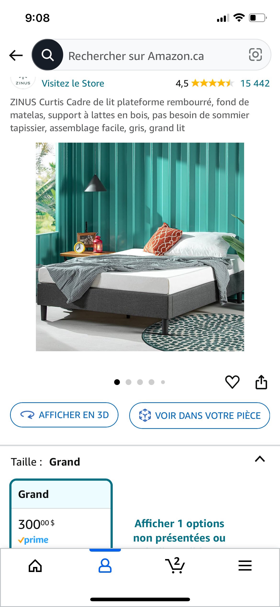 Queen size bed - photo 3