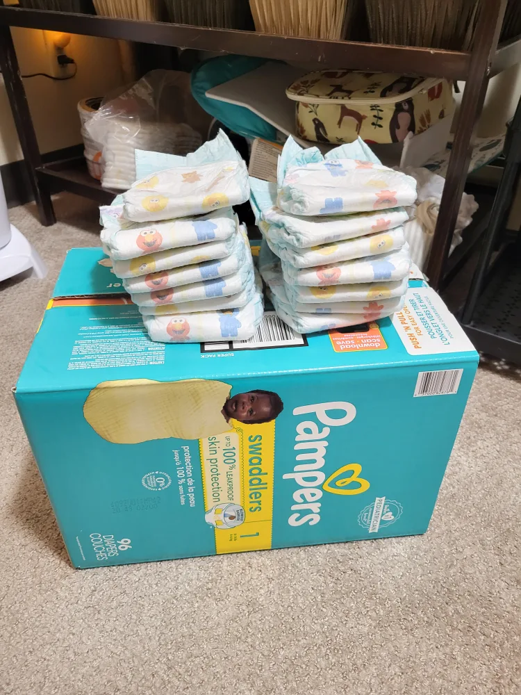 Pampers Swaddlers Size 1 Diapers thumbnail