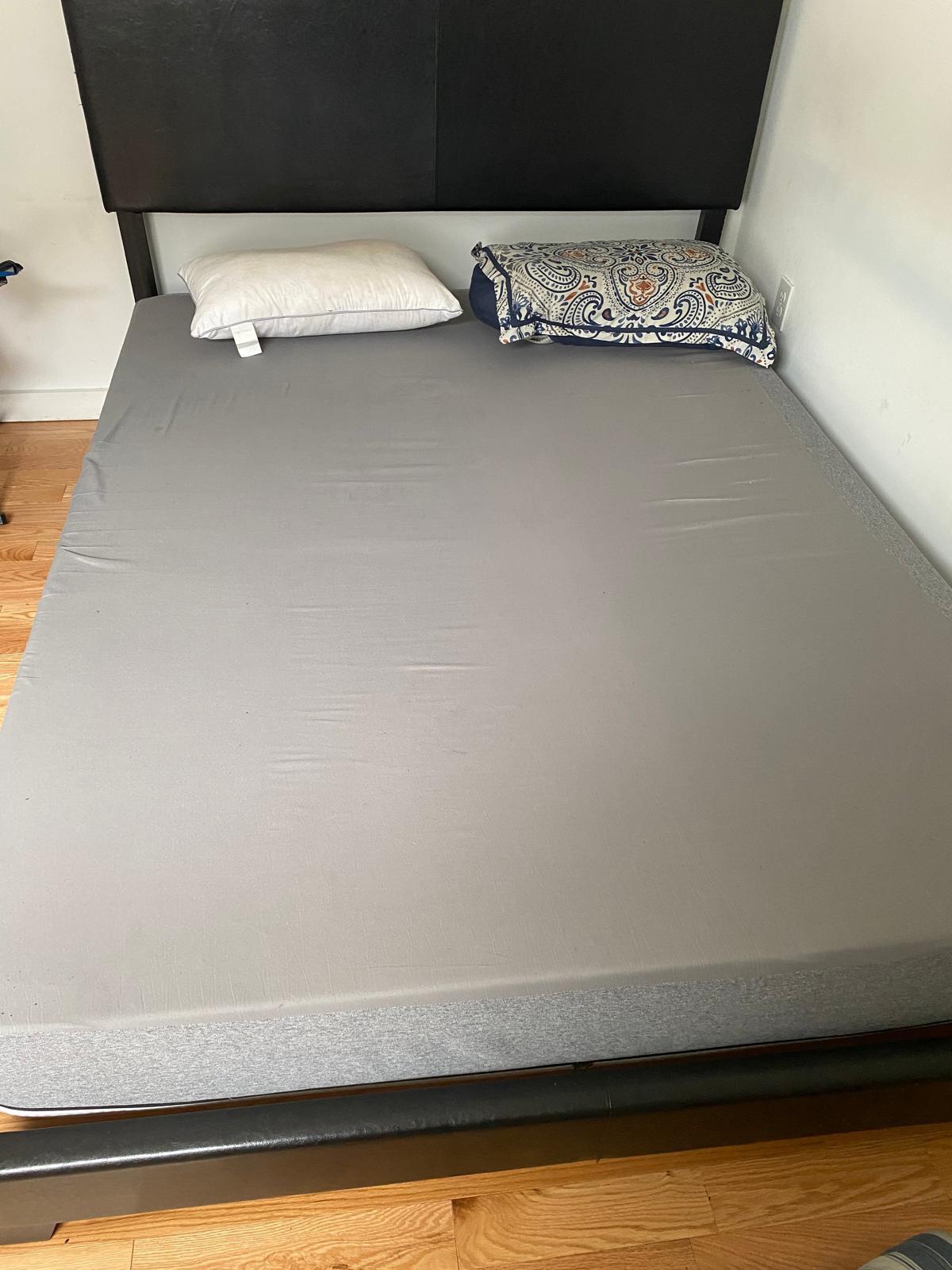 Queen Bed Frame bunk, and mattress - photo 3