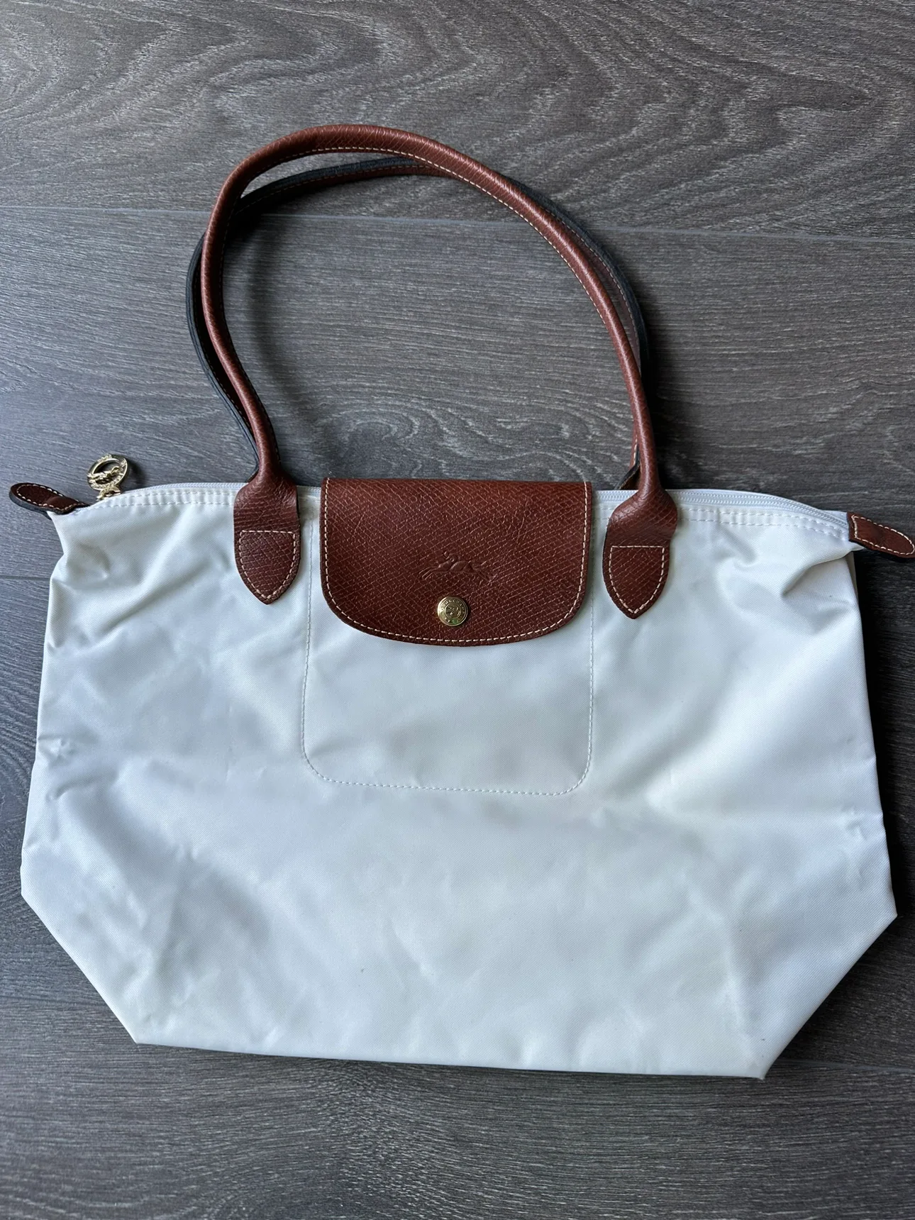 Longchamp Le Pliage Tote Bag Small shoulder handle image indicator(3)