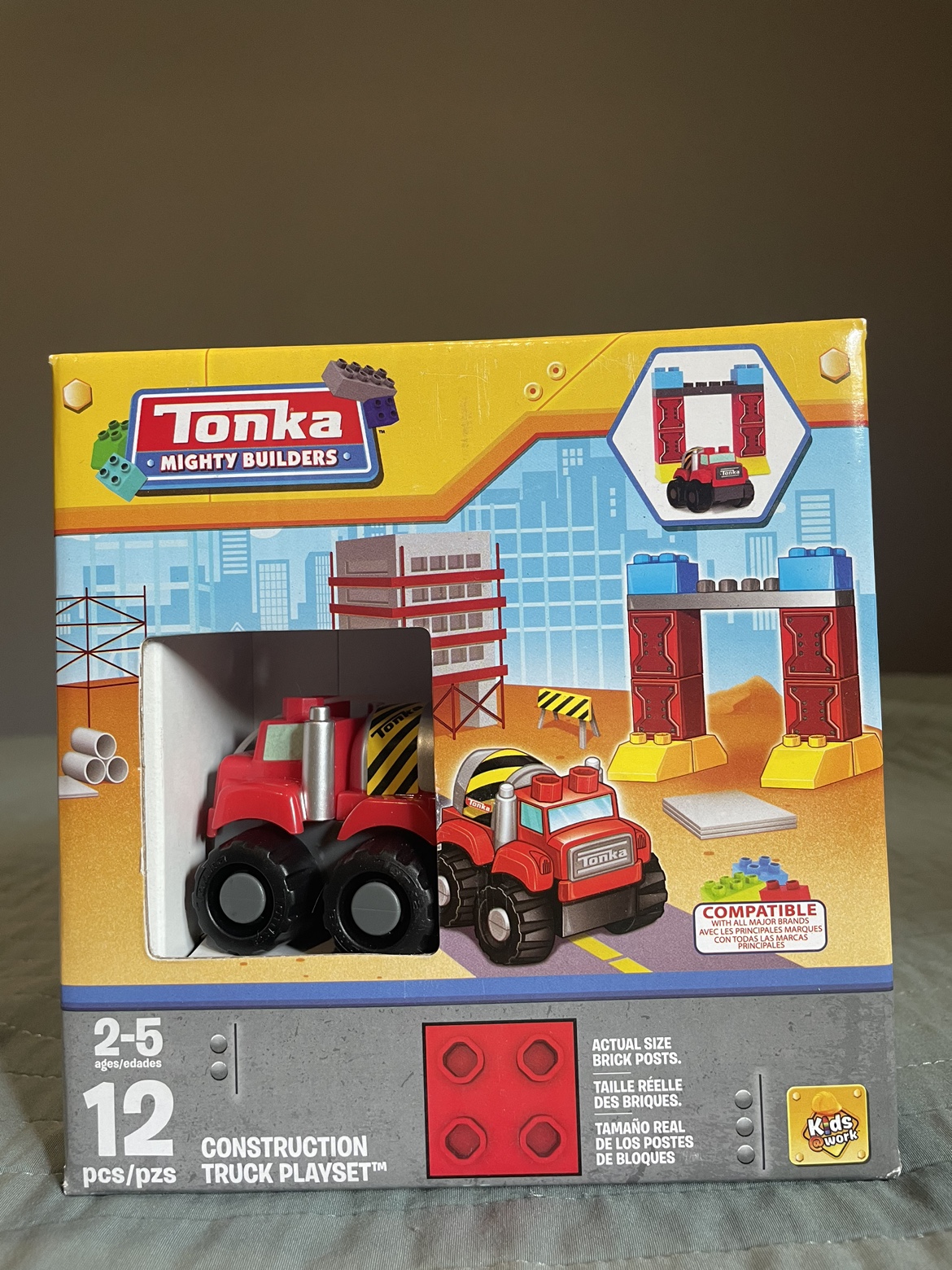 Tonka Mighty Builders Construction Truck Playset