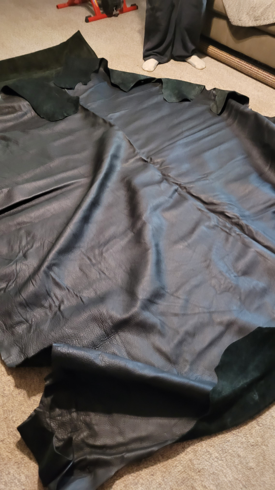 Black Leather Hides - photo 4