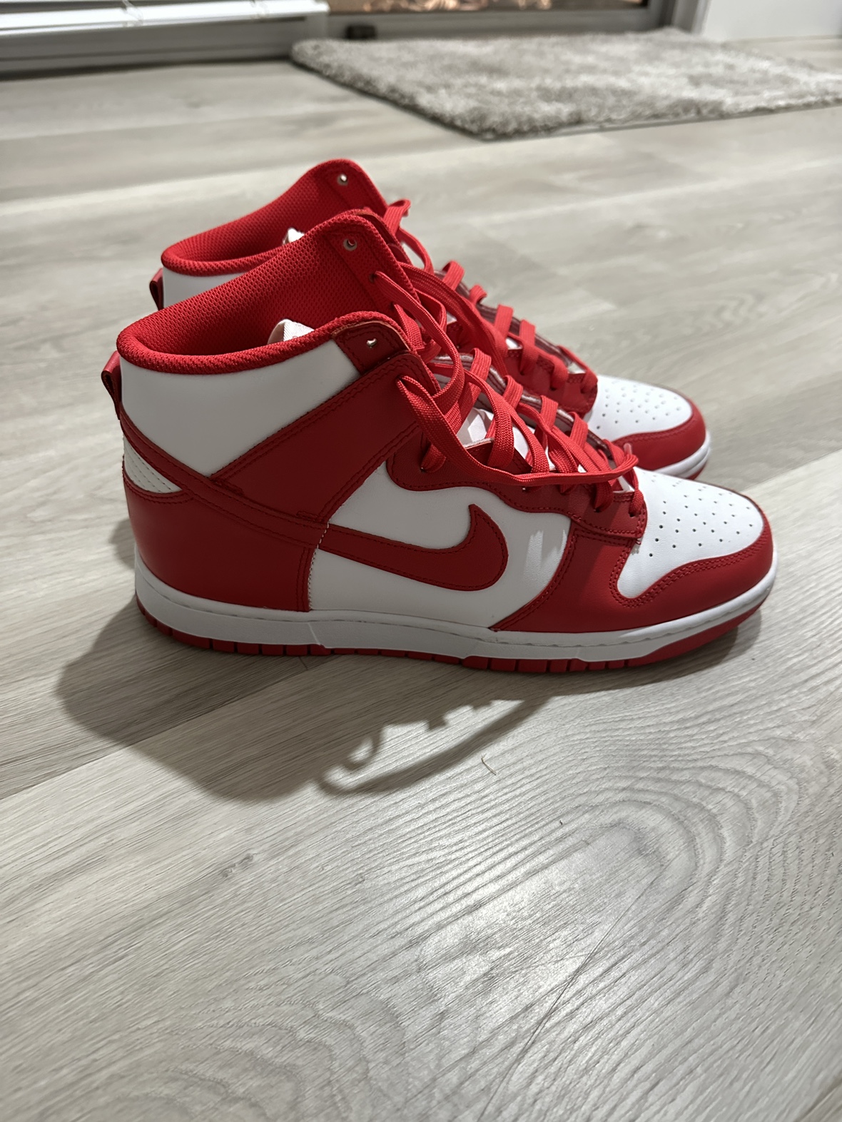 Nike Dunk High Red - photo 3