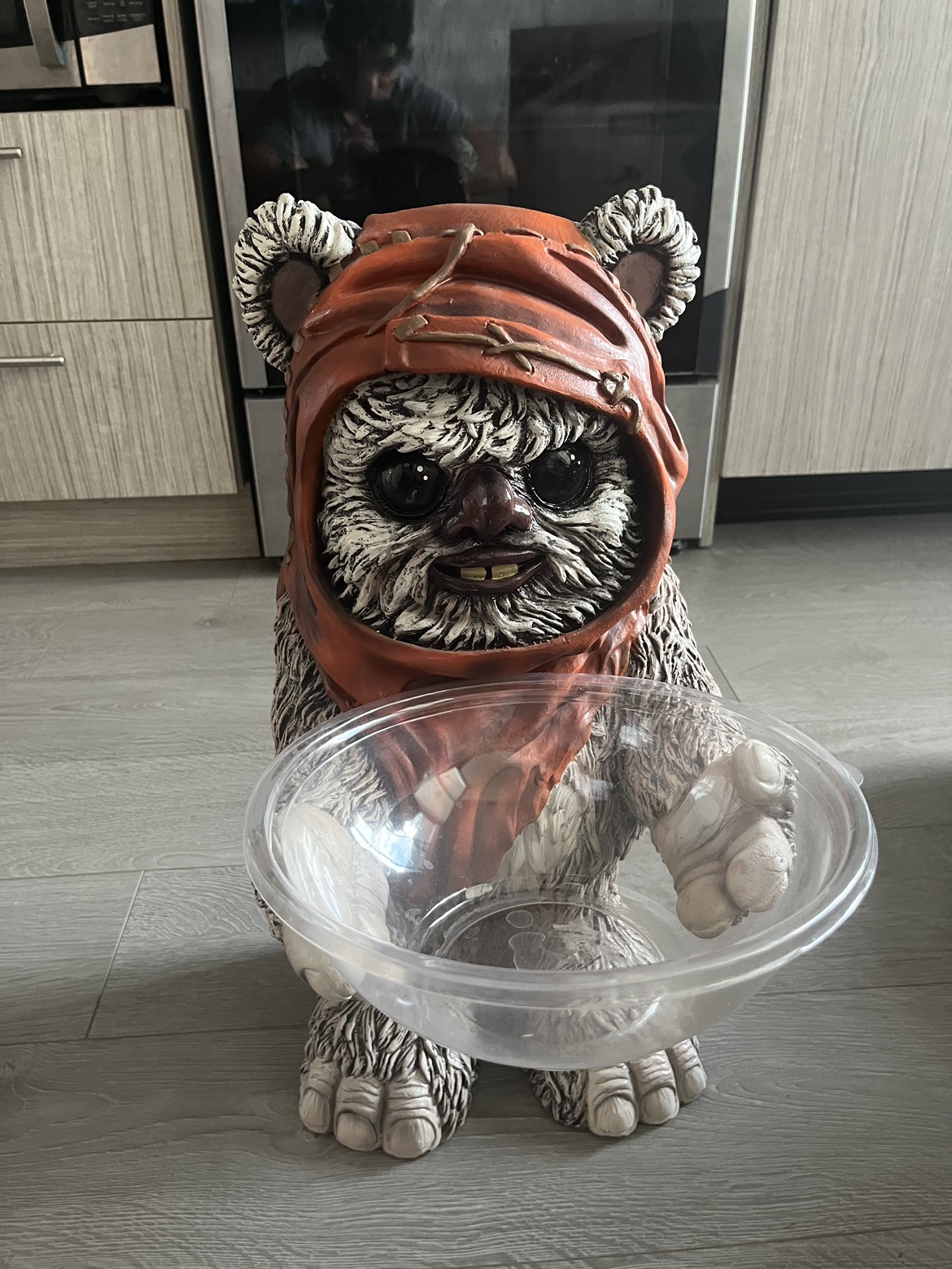 Ewok Candy Dish Holder / STAR WARS Halloween decor