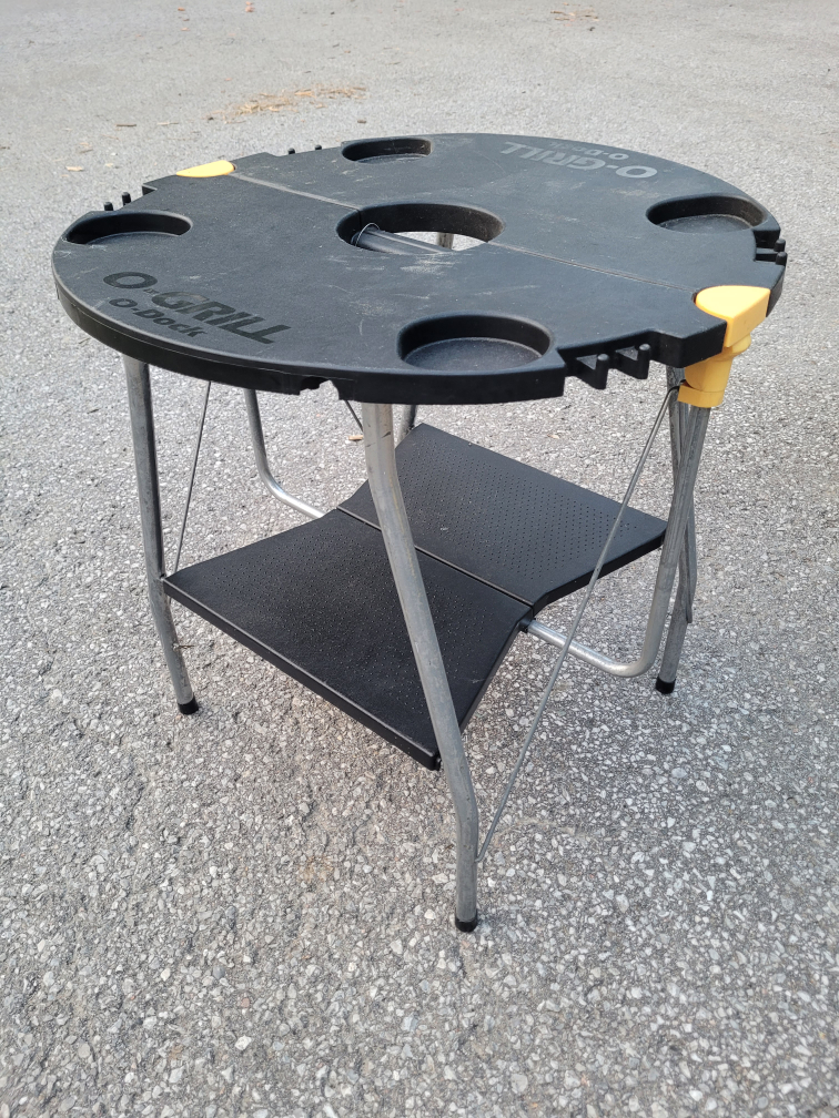 O-Grill O-Dock Portable BBQ Table
