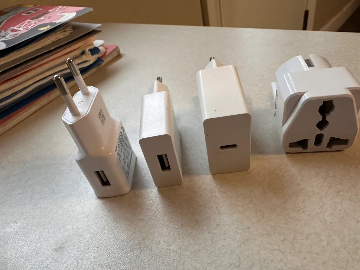 Travel Adapters and Chargers for Europe 🧡 image indicator(2)