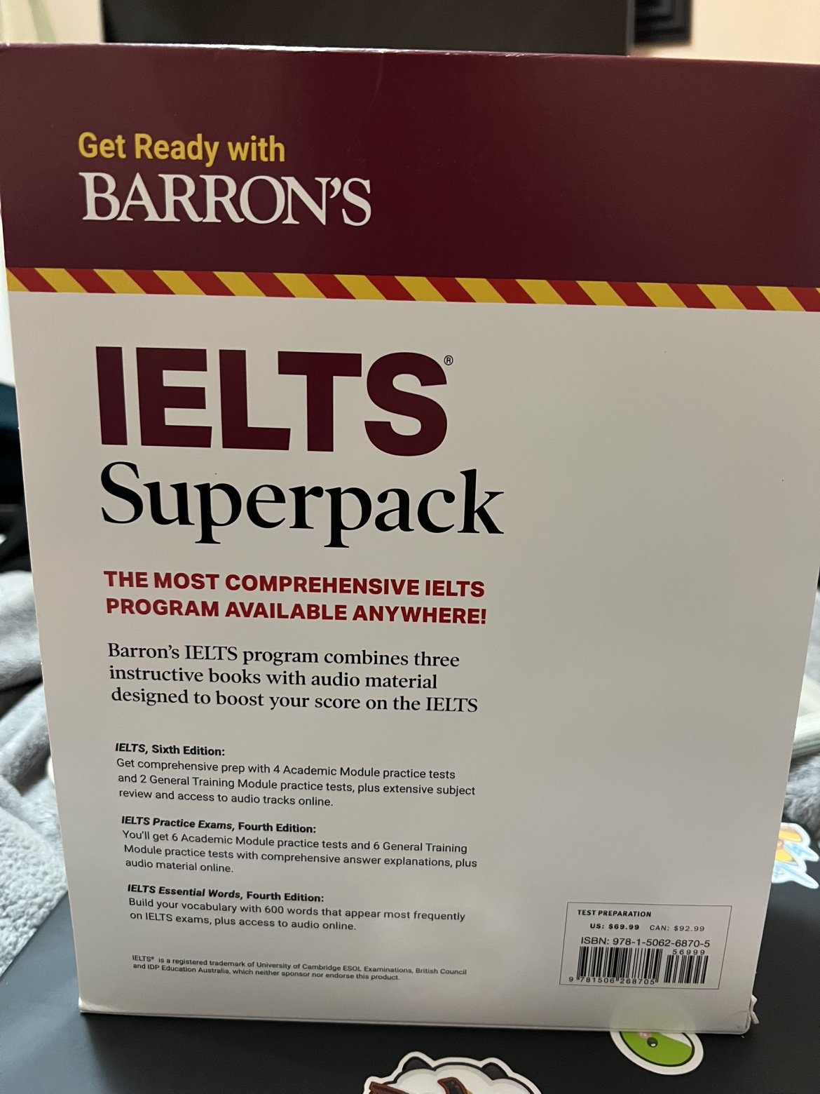 Barron's IELTS Superpack 5th Edition - photo 2