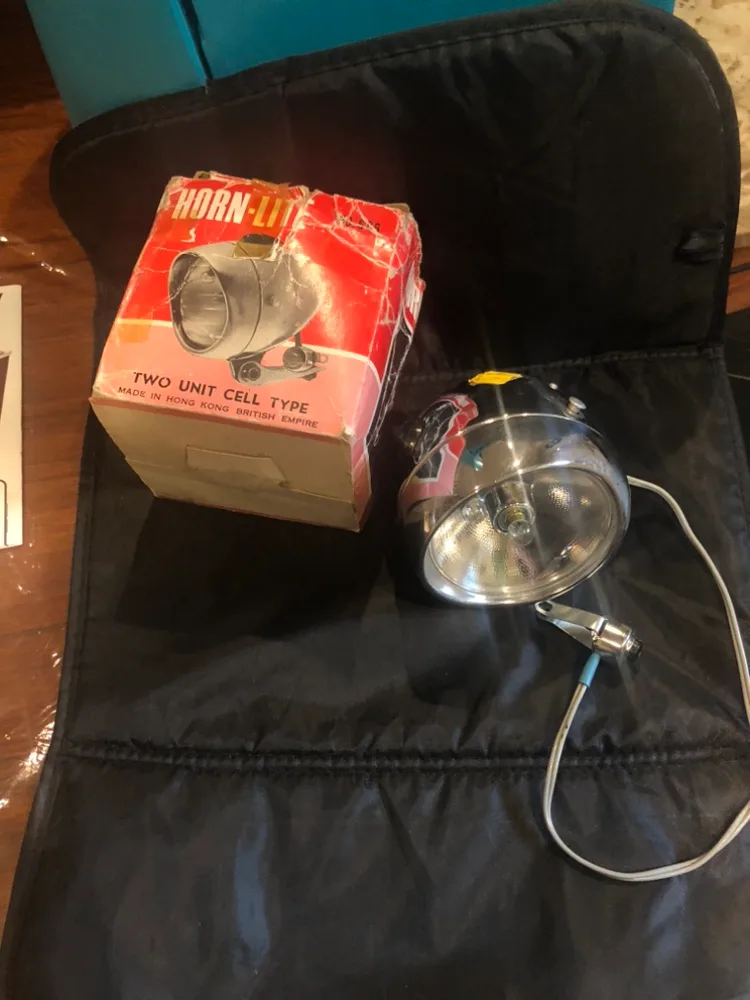 Vintage Bicycle Light/Horn image indicator(3)