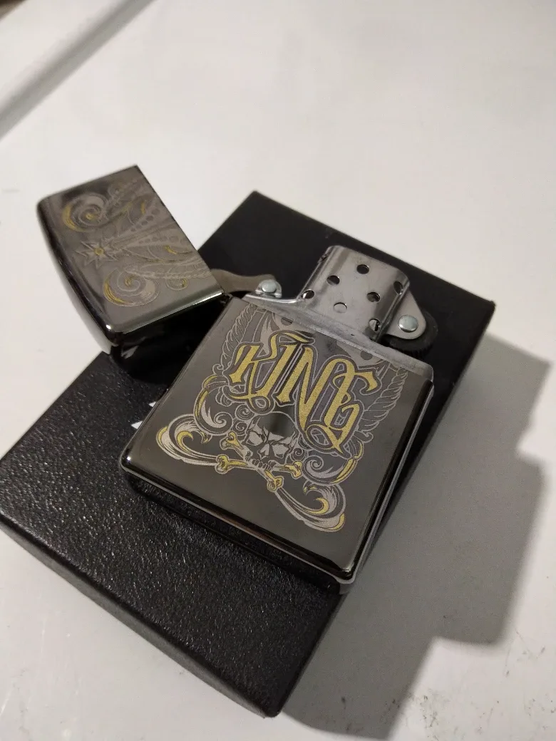 King black ice zippo lighter  (2015) new image indicator(3)