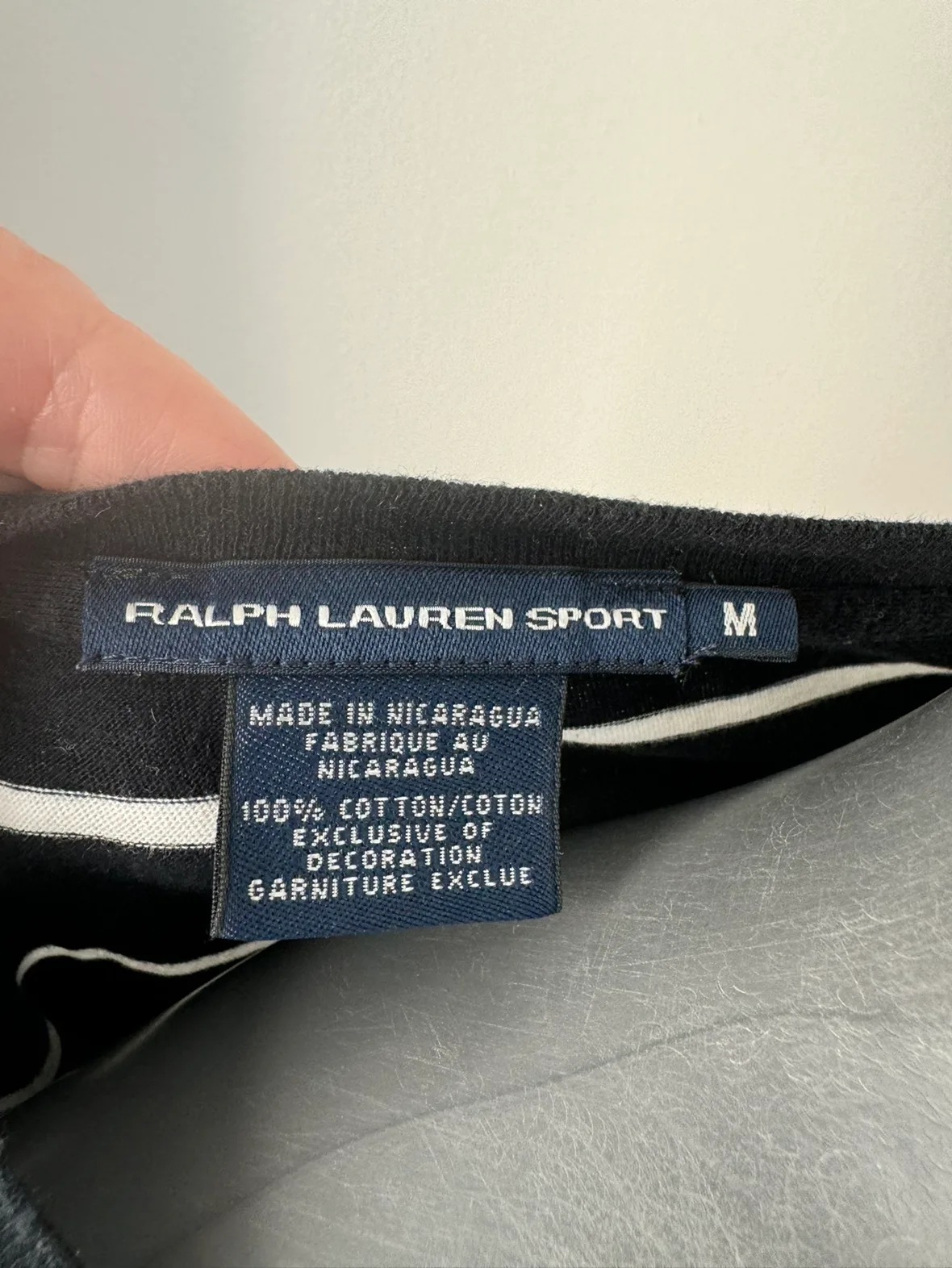 Ralph Lauren Sport Striped V-Neck T-Shirt image indicator(2)