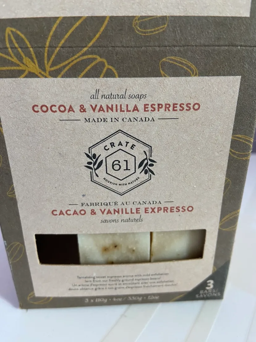 Crate 61 Cocoa & Vanilla Espresso Soap thumbnail