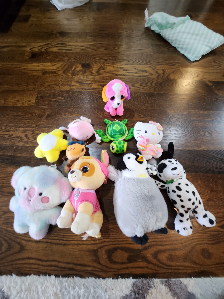 #freecycle Lot of 9 Stuffed Toys