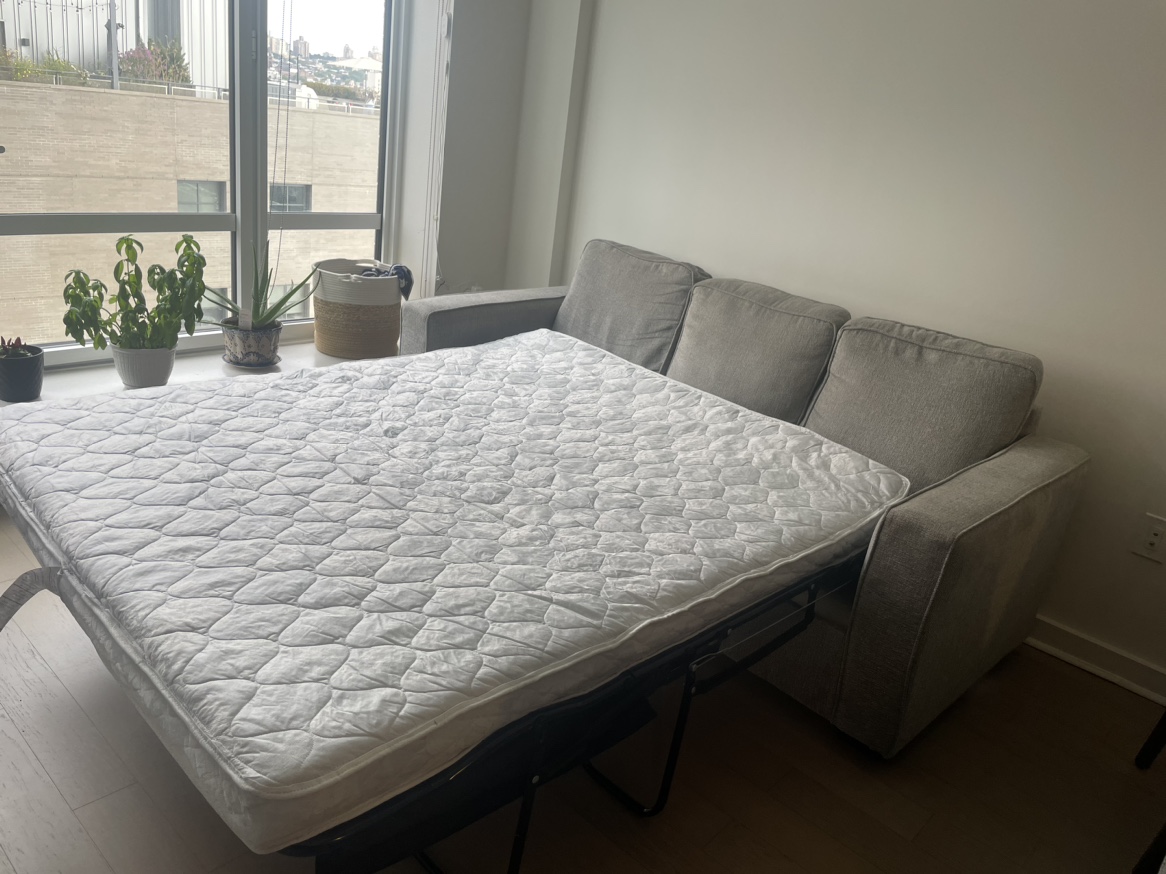 Gray Sectional Sleeper Sofa - photo 2