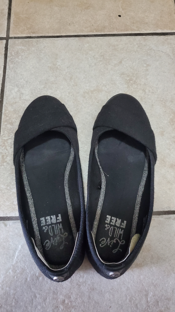 Black flat shoes - photo 2