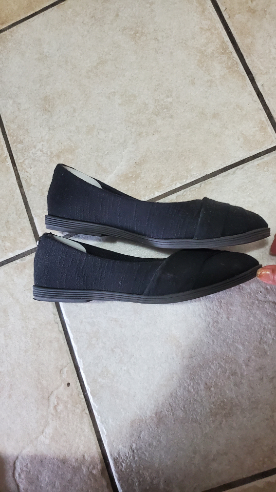 Black flat shoes - photo 3