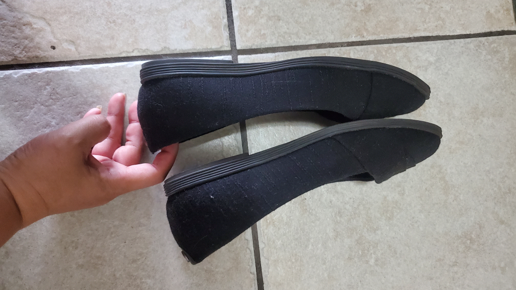 Black flat shoes - photo 4