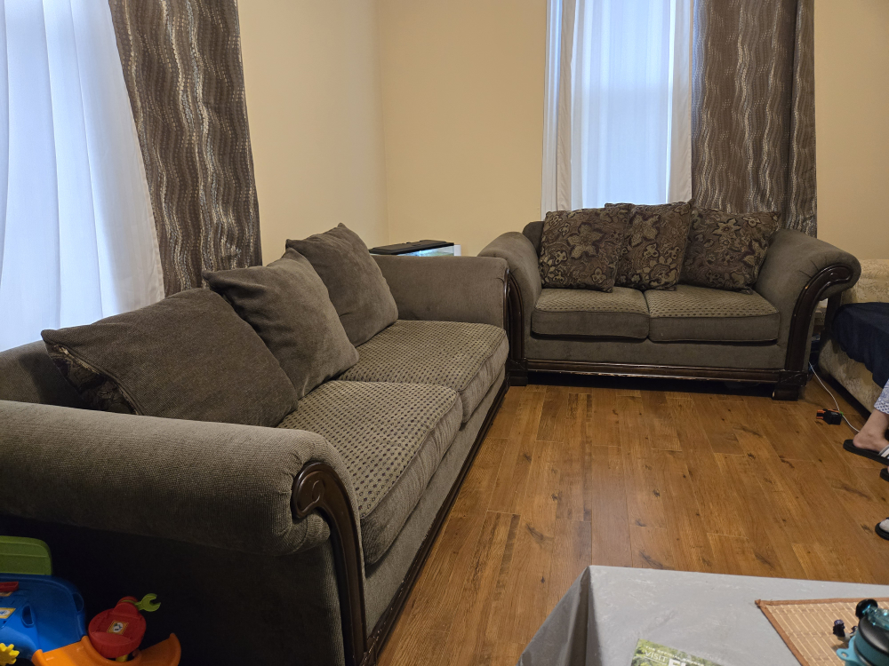 Sofa and Loveseat Set